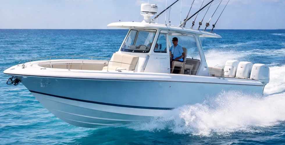 Fishing boat on the water