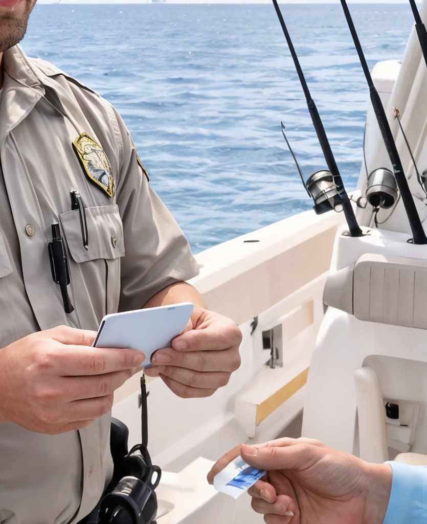 Inspecting licenses and permits